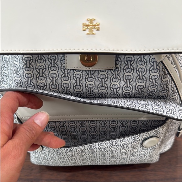 Tory Burch Grey and Light Blue Women's Backpack - Picture 4 of 4